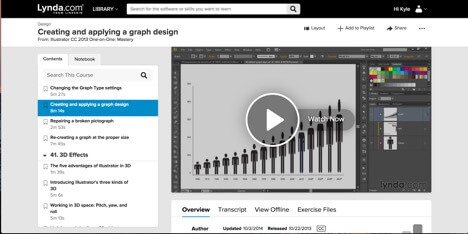 lynda.com screenshot