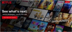 netflix CTA example