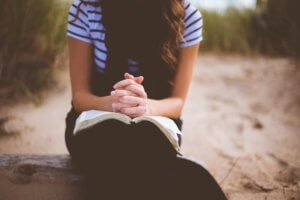 woman reading