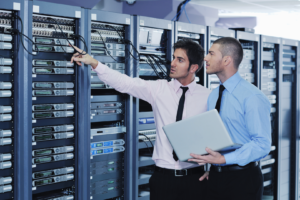 professional men in server room modern hr 