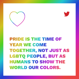 Pride is the time of year we come together as humans to show our colors