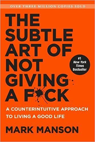 mark manson subtle art of not giving a fuck cover