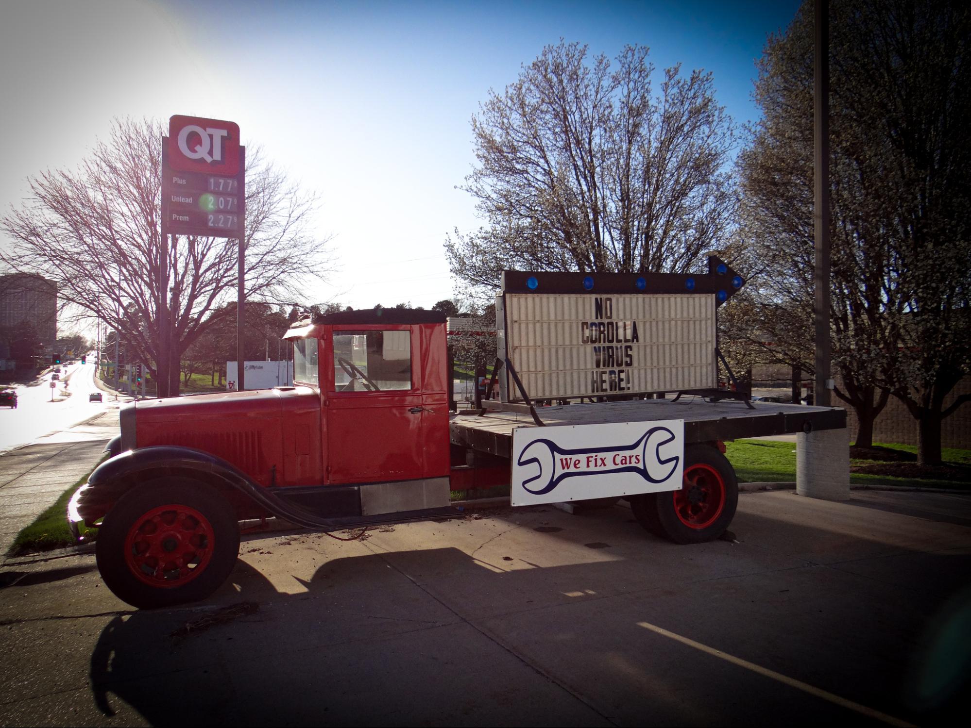 Omaha coronavirus photo of vehicle