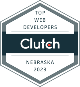 Top Web Developers Nebraska 2023 award to Red Branch Media